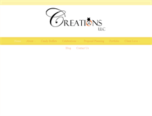 Tablet Screenshot of designsbycreations.com